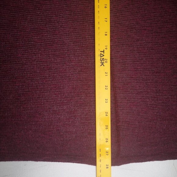 American Eagle Outfitters Ladies Size XL Burgundy Lightweight Open Cardigan - Picture 11 of 11